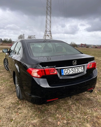 Honda Accord cena 37900 przebieg: 198000, rok produkcji 2011 z Gdańsk małe 37